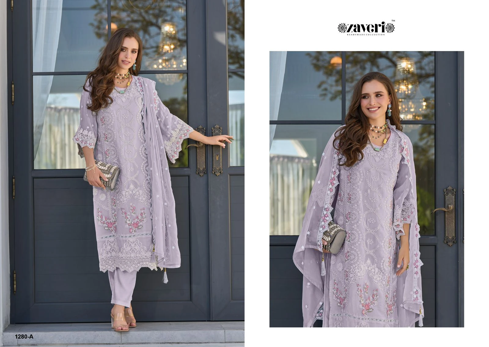Zaveri Femina Vol-2 Color Edition-2 Soft Organza Wholesale Fancy Readymade Salwar Suit Catalog — Wholesale Readymade Suit, MPA wholesale from Surat - Gallery Image 4